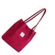 thumbnail image 2 of Jumpingount Bolso de pana para niña, bandolera de moda, bolsas portátiles para botellas de agua para teléfono móvil, viajes al aire libre, Bolsas de mensajero y de hombro Vino rojo, 2 of 6