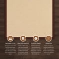 thumbnail image 4 of Linon Athena Natural & Brown 2.6x8 Runner Rug, 4 of 6