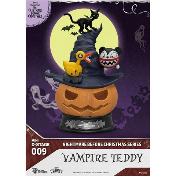 Beast Kingdom MDS-009-6 The Nightmare Before Christmas Series - Vampire Teddy Figure
