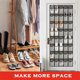thumbnail image 3 of Soporte Almacenamiento Zapato Sobre La Puerta Organizador Zapatos 40 Bolsillos Con 4 Ganchos para El Entrada Baño Zapatería, 3 of 9