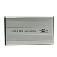 thumbnail image 4 of USB2.0 to Hard Disk Case 2.5'' HDD Enclosure Portable Hard Disk Box Aluminum Alloy HDD Enclosure Silver, 4 of 7
