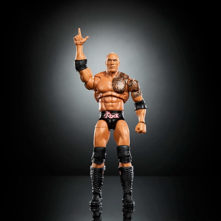 WWE, Action Figure, WrestleMania XL The Rock Final Boss, 6-inch