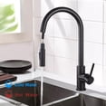 thumbnail image 3 of Kitchen Pull-Out Faucet 304 Stainless Steel Body Hot And Cold Water Faucet, 3 of 8