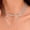 Silver, variant on Layered Gold Necklaces for Women, 14K Gold Sterling Silver Plated Dainty Pendant Necklace Set Non Tarnish, Chunky Stackable Cuban Chain Choker, Trendy Personalized Birthstone Jewelry Gift for Mom