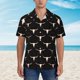 thumbnail image 2 of Balery Western Cowboy Camisas hawaianas de manga corta para hombre, camisas playeras de corte holgado, camisas de vacaciones con botones,Medium, 2 of 7