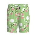 thumbnail image 4 of Gaeub Cute Frog2 Printed Men's Short Pajama Pants, Lightweight Lounge & Sleep Bottoms Keep You Cool - Large, 4 of 9