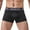 Black, variant on GHSOHS Mens Underwear Briefs Fashion Letter Print Flex Waistband Shorts Large Size Comfort Comfort Briefs Underpants M Red