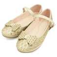 thumbnail image 2 of LAVRA Girls Ballet Flats Glitter Mary Jane  Dress Shoes, 2 of 4