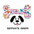 thumbnail image 2 of Personalized Name Animal Wall Decal Cute Dog Sticking Tonue Out with Bone Shape Background Bedroom Wall Decal for Children Dog Cute Themed Room Décor - Size: 20 In x 18 In, 2 of 5