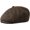 Herringbone Coffee, variant on Men Wool Blend 8 Panel Newsboy Cap Herringbone Cabbie Flat Tweed Hat