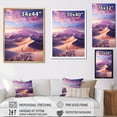 thumbnail image 4 of Designart "Egypt Sahara Dreams horizon III" Egypt Floater Framed Wall Decor, 4 of 7