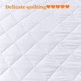 thumbnail image 4 of Queen's House Ruffle Skirt Bedspread French Country Bedspread White King Size 3 Piece Set, 4 of 6