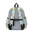thumbnail image 3 of Highland Cow and Sunflower Print Cute School Backpack with Padded Back and Adjustable Shoulder Straps 13.4"x11"x4.7", 3 of 5