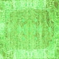 thumbnail image 1 of Ahgly Company Indoor Square Persian Green Traditional Area Rugs, 7' Square, 1 of 1