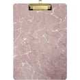 thumbnail image 1 of FMSHPON Rose Pink Marble Clipboard Hardboard Wood Nursing Clip Board and Pull for Standard A4 Letter 13x9 inches, 1 of 7