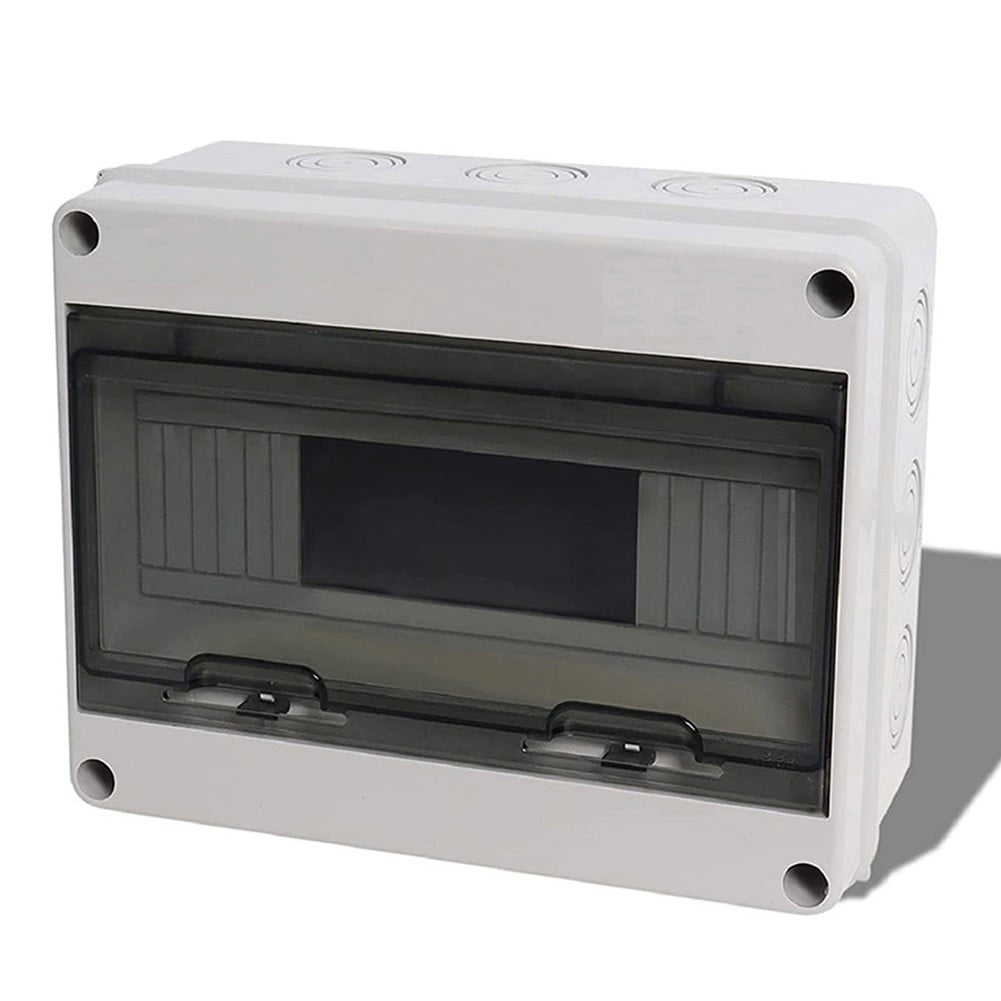 Ht-12 Waterproof Ip65 Distribution Box Exterior-Mounted Fuse Box 1Row 12 Modules
