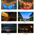 thumbnail image 4 of High Voltage Light String ST38LED Warm Glass Bulb Outdoor Waterproof Ambiance Decoration, 4 of 6