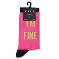 thumbnail image 2 of K. Bell Women casual socks, 2 of 3