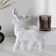 thumbnail image 4 of Elk árbol de Navidad decoración regalo ciervo colgante para fiesta decoración del hogar vacaciones Blanco Yuyangstore Colgante de alce, 4 of 6