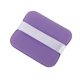 thumbnail image 2 of Esponja para polvo facial suave, cojín de doble cara, esponja cosmética para polvos, herramienta de maquillaje en seco y húmedo, rectángulo morado claro, 2 of 5