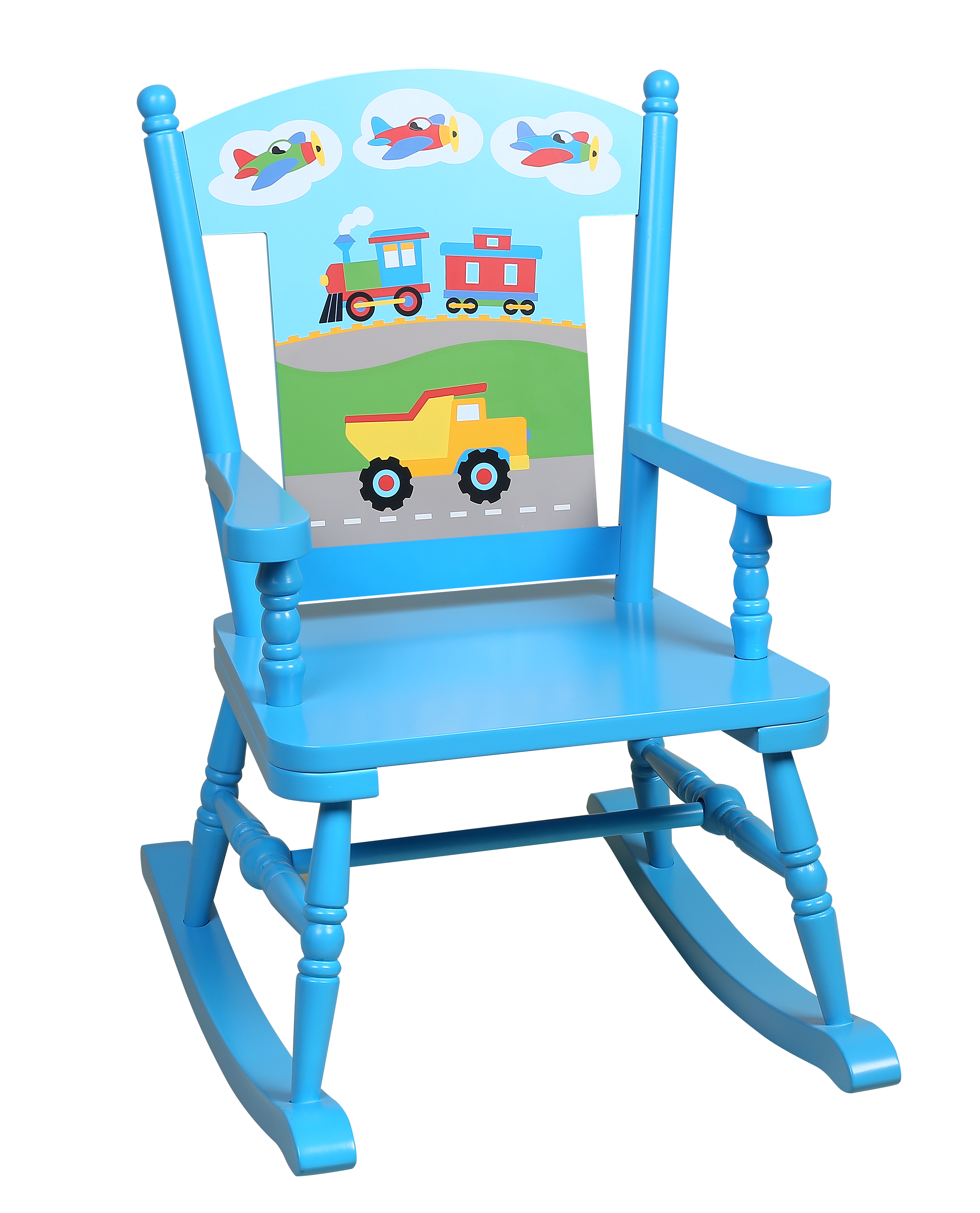 Trains, Planes & Trucks Rocking Chair