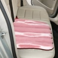 thumbnail image 4 of YIMWNYI Winter Car Seat Cushion, Rabbit Short Plush Heating Cushion, Vertical Stripe Pattern Front Seat Cover, Soft & Warm Car Seat Pad for Cold Weather, 4 of 6