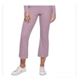 thumbnail image 3 of Calvin Klein Womens Performance High Waist Ankle Length Pants, Mauve, Small, 3 of 3