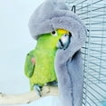thumbnail image 4 of Shisuyan Nests For Parakeets Parrot Sleeping Hut Plush Light Grey 1Pcs 6.3x4.7in, 4 of 8