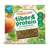 (Pack of 6) Happy Tot Organic Fiber & Protein Soft-Baked Oat Apple & Spinach Bar, 5 count