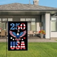 thumbnail image 3 of Amhnf 250th Usa American Eagle Patriotic Garden Flag For Home Outdoor Garden Yard Decor 12x18 inch, 3 of 5