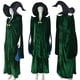 thumbnail image 4 of Disfraz de cosplay de la profesora Minerva McGonagall de alta calidad, capa de terciopelo verde, capa de juego de rol, disfraz de Halloween para adultos y niños, 4 of 4