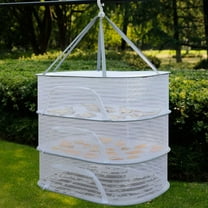 IDEANATEGRATE Sock Holder Drying Rack Steel Wire Multi Layer Foldable Design 1Set