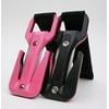 EEZYCUT Pink/Black (Licorice Allsort) Trilobite Knife Hook and Loop Fastening and Harness Pouch