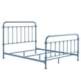 thumbnail image 3 of Weston Home Nottingham Metal Queen Bed, Blue Steel, 3 of 7