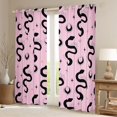 thumbnail image 2 of Castle Fairy Black Snake Blackout Curtains Set of 2 (52x84 Each),Animal Window Curtains, 2 of 6