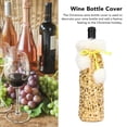 thumbnail image 6 of jinliangtrun Christmas Wine Bottle Cover Beautiful Shiny Sequin Cloth Decorative Bottle Sleeve Cover for Christmas Parties, 6 of 21