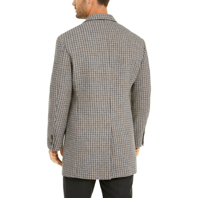 Calvin klein men's prosper slim outlet fit single breasted top coat