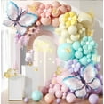 thumbnail image 5 of Lavender & Metallic Purple Balloon Garland Arch Kit, 165pcs, Elegant Decoration, 5 of 9