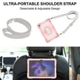 thumbnail image 3 of for Samsung Galaxy Tab S6 Lite 10.4 Inch 2024/2022/2020 (Model: SM-P620/P625/P613/P619/P610/P615/P617),Ring Kickstand Handle Wrist Armor Heavy Duty Rugged Cover+Adjustable Shoulder Strap,Rosegold, 3 of 8