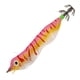 thumbnail image 2 of Señuelos de pesca con anzuelo de anzuelos de calamar con cebo de camarón de madera luminosa LED de 103mm (rosa), 2 of 5