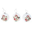 thumbnail image 3 of Bola de Navidad, bola de Navidad de 3 piezas, adorno de árbol de Navidad de espuma, bola de Navidad de espuma, características mejoradas, 3 of 8