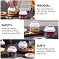 thumbnail image 5 of Mini Manual Garlic Chopper Mini Crusher Portable Vegetable Chopper Chopper Chopper Meat Cutting Machine For Garlic Ginger Onion Food, 5 of 5