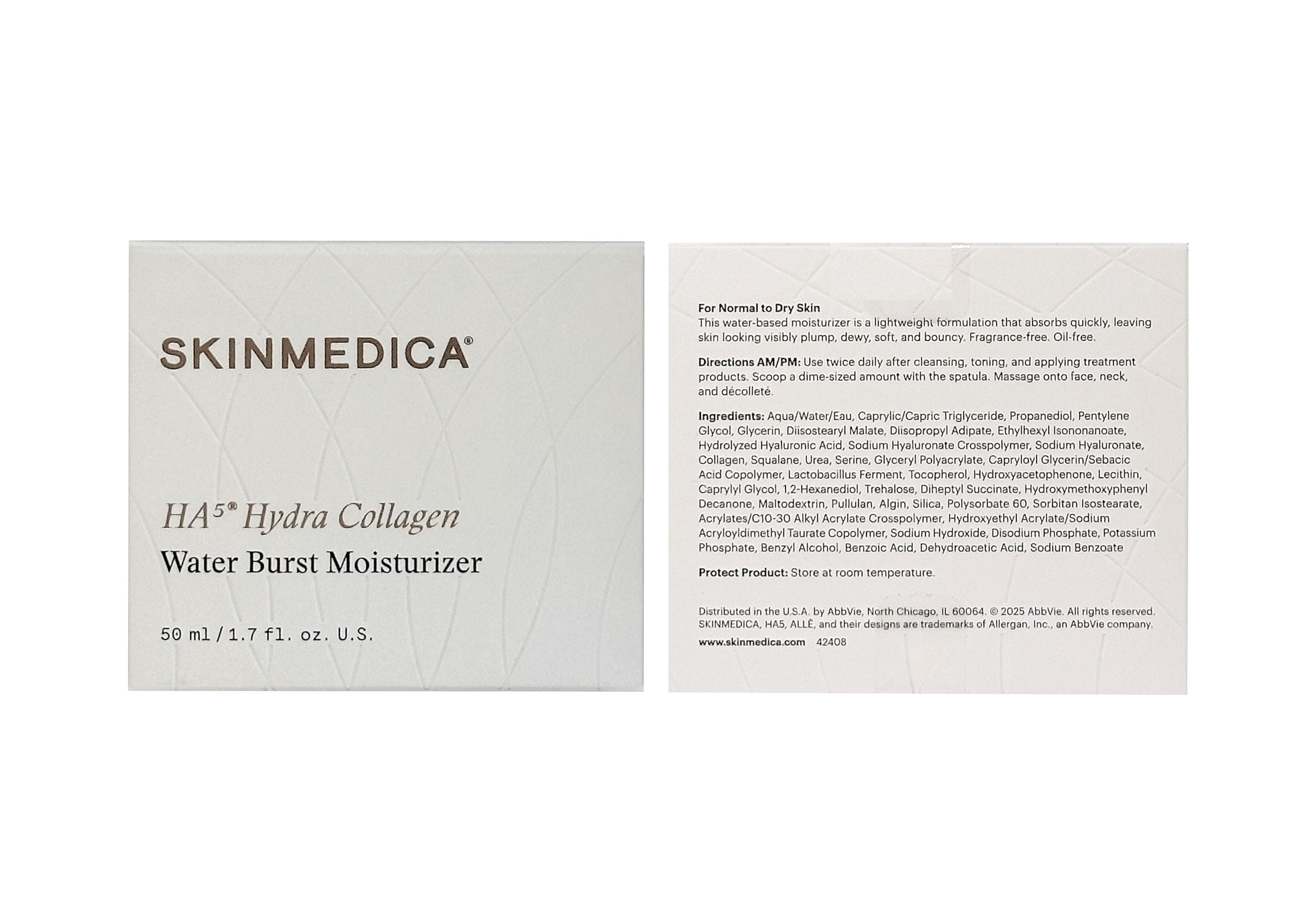 SkinMedica HA5 Hydra Collagen Water Burst Moisturizer 1.7 fl oz (50ml)