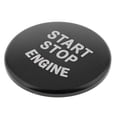 thumbnail image 1 of Car-styling Engine Push Button Sticker Cover Se la la adaptaciónción a negro1, 1 of 8