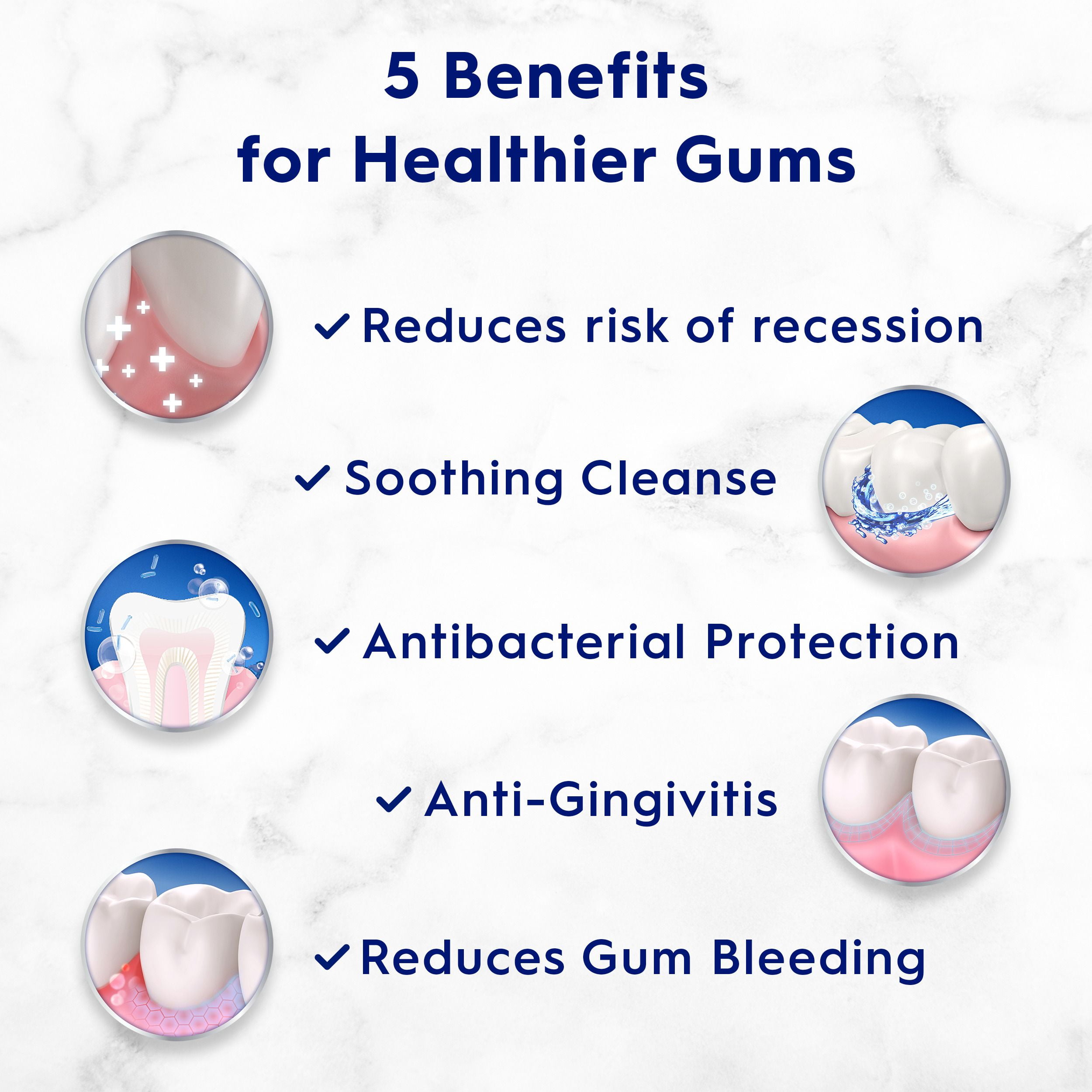 Crest Pro-Health Gum Rescue Toothpaste- Anticavity, Antibacterial Flouride Toothpaste, Clinically Proven Healthier Gums.