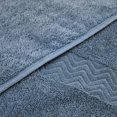 thumbnail image 5 of Ksopiavobs 100% Cotton Hand Towels, Highly Absorbent, Set of 2 (Blue-Grey), 13 x 28 Inches, 5 of 6