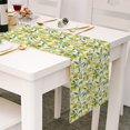 thumbnail image 2 of Petit Drapeau de Table Frais Printemps et Été Imprimé Fleur Lin Nappe 1, 2 of 5