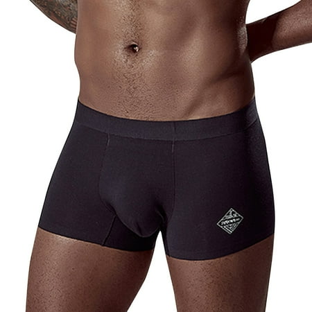 

Gubotare Mens Underwear Briefs Men’s Underwear Soft Breathable Boxer Briefs for Men Bamboo Viscose Underwear Black XXL