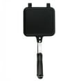 thumbnail image 3 of Frying Pan, Waffle Maker, Portable Dual-Sided Sturdy Waffle Cake Or  Hotel For Restaurant For Delicious And Healthy Food, 3 of 8