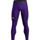 thumbnail image 3 of Mallas Under Armour HeatGear para Hombre Morado/Blanco, 3 of 4